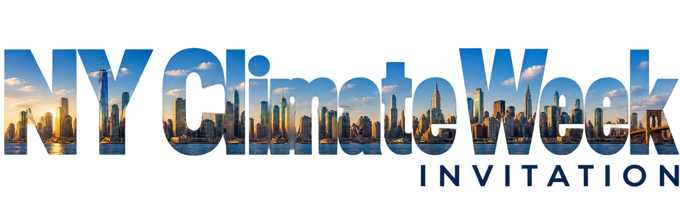 NY Climate Week Invitation